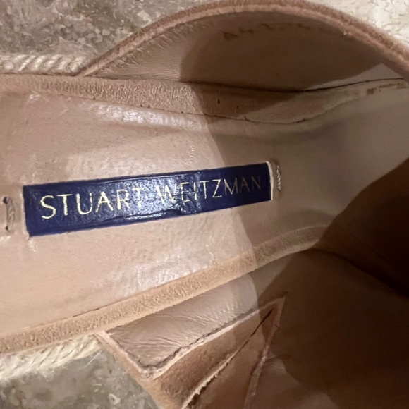 Stuart Weitzman Tan Wedge Slide - Picture 5 of 6